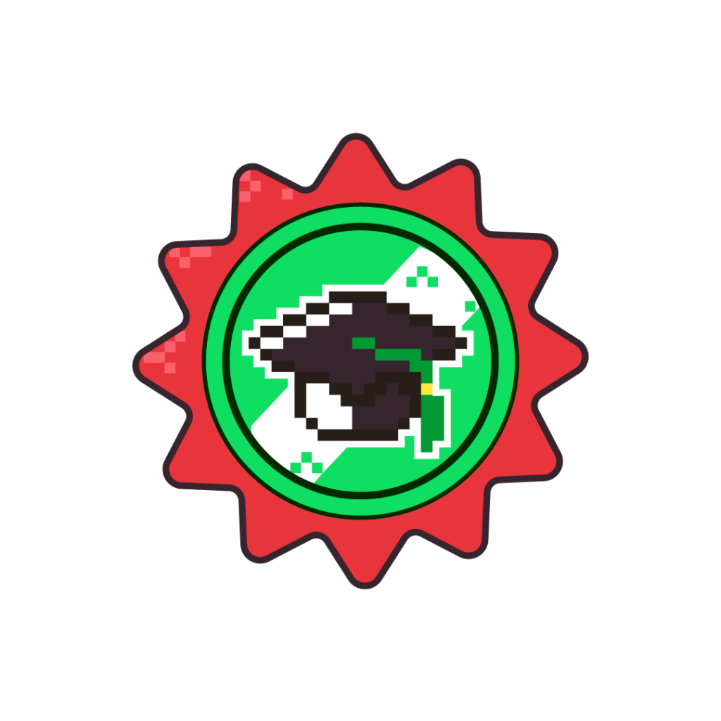 Ícone de medalha com capelo no meio.